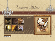 Cremeria Milano - web dizajn